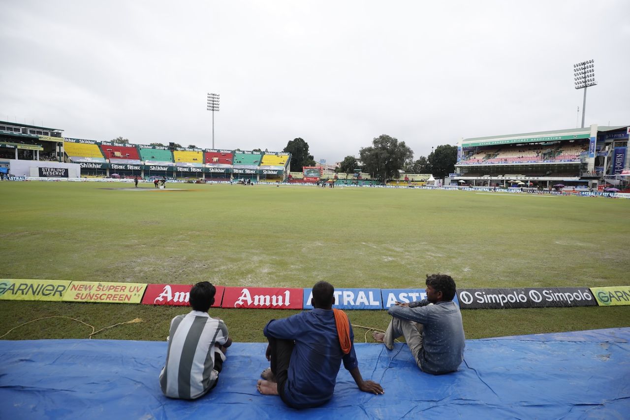 All the covers were taken off early on the third day, India vs Bangladesh, 2nd Test, 3rd day, Kanpur, September 29, 2024