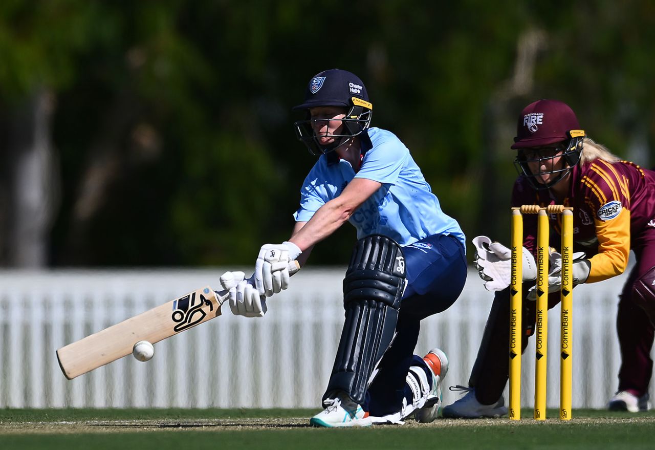 Tahlia Wilson dominated New South Wales' chase, Queensland vs New South Wales, WNCL, Allan Border Field, September 29, 2024