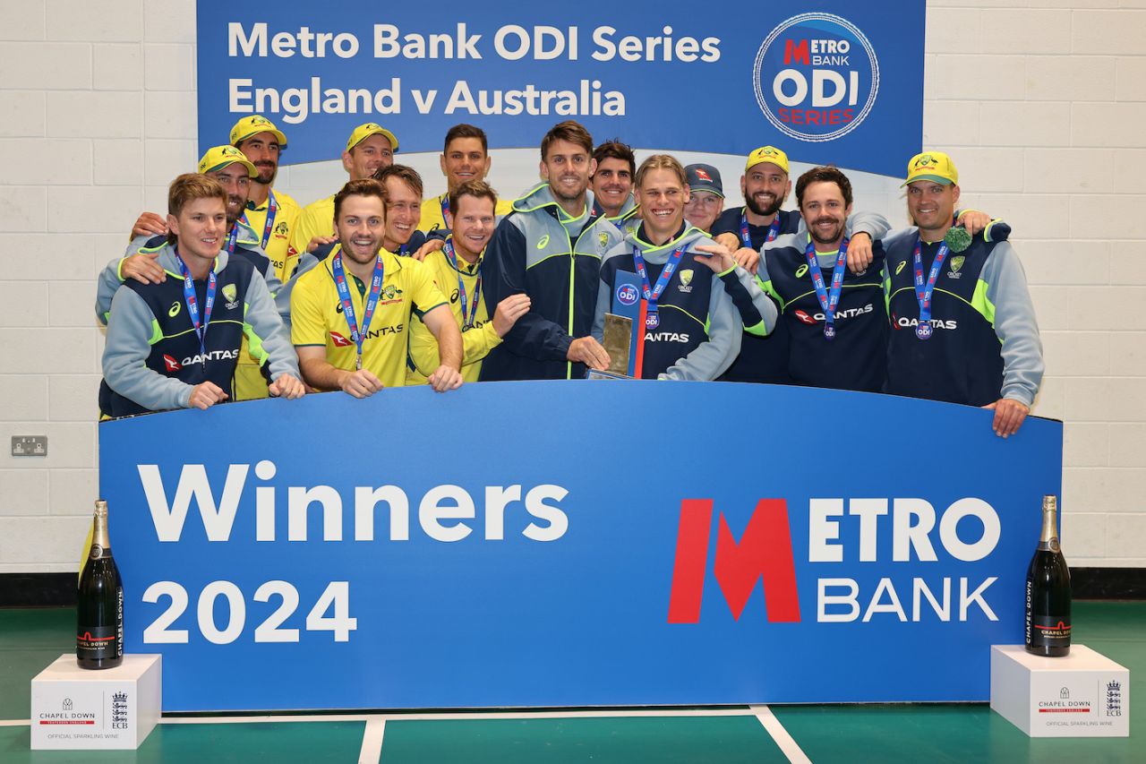Mitchell Marsh and Steven Smith led Australia to a 3-2 series win in England, England vs Australia, 5th ODI, Bristol, September 29, 2024