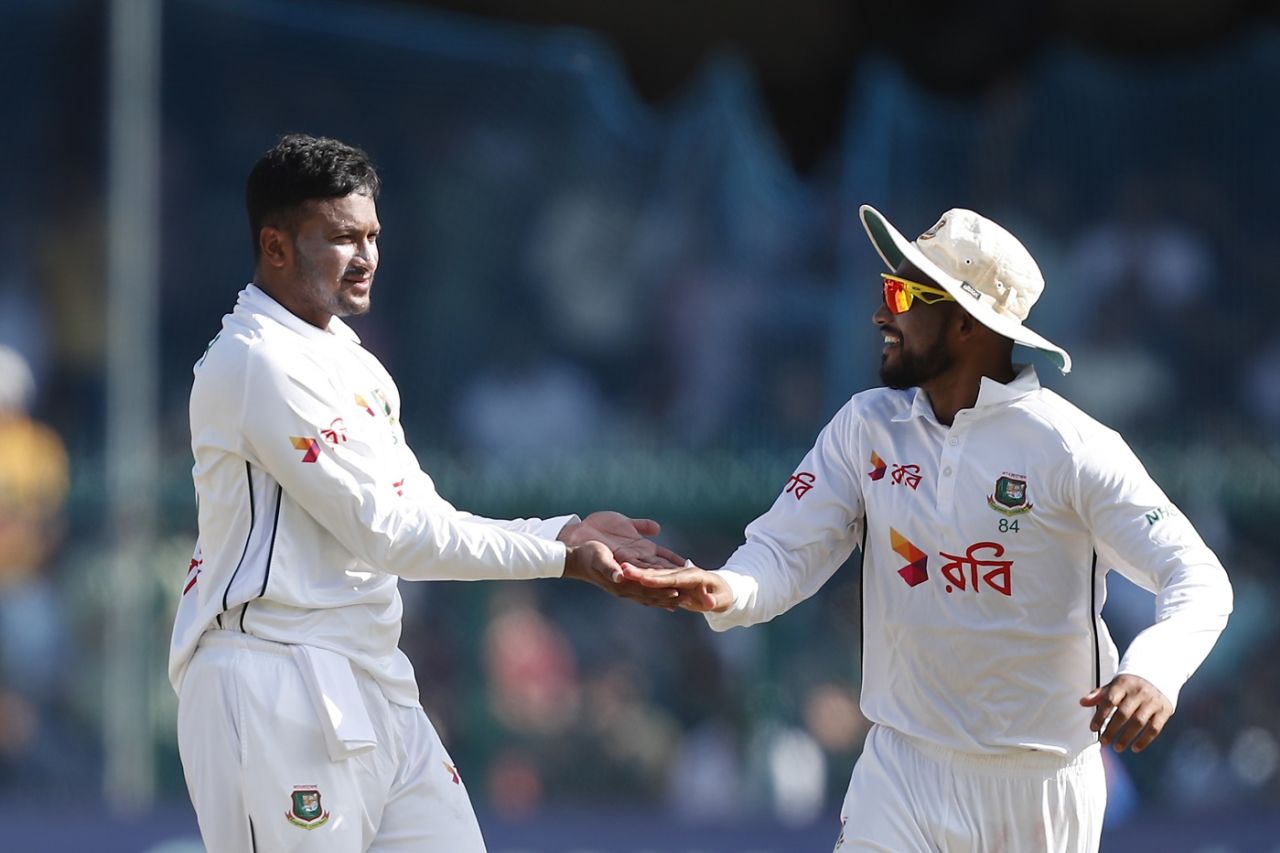 Shakib Al Hasan had Shubman Gill caught in the deep, 2nd Test, 4th day, Kanpur, September 30, 2024