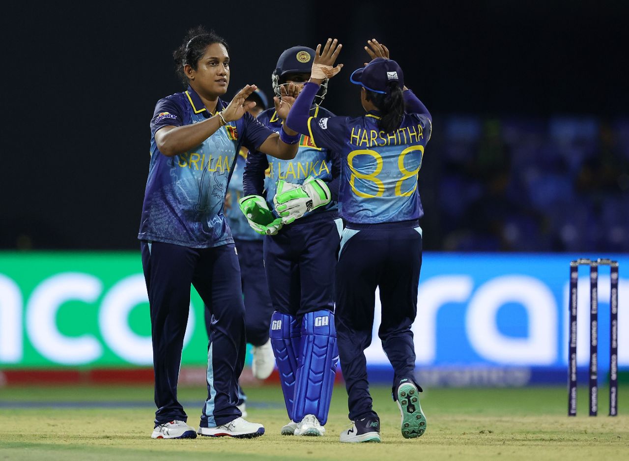 Chamari Athapaththu was a thorn in Pakistan's side with the ball, Pakistan vs Sri Lanka, Women's T20 World Cup 2024, Sharjah, October 3, 2024