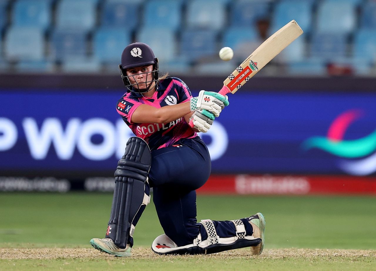 Ailsa Lister was the top-scorer for Scotland, Scotland vs West Indies, T20 World Cup 2024, Dubai, October 6, 2024