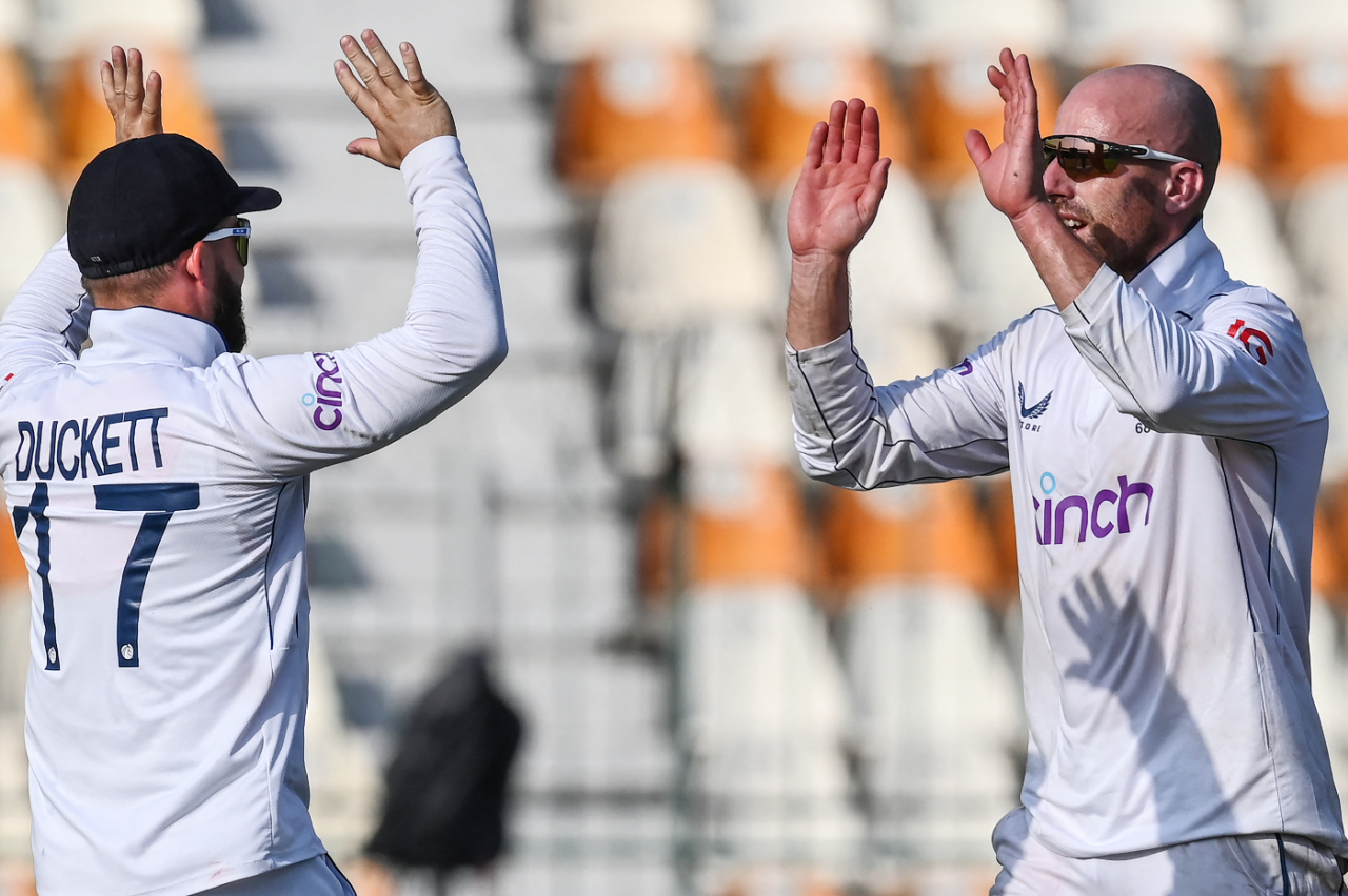 Jack Leach dismissed Shan Masood for 151, Pakistan vs England, 1st Test, Multan, 1st day, October 7, 2024