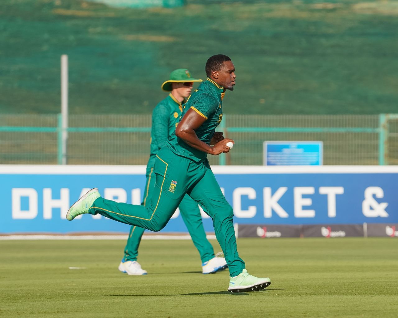 Lungi Ngidi operated in hot conditions, Ireland vs South Africa, 3rd ODI, Abu Dhabi, October 7, 2024