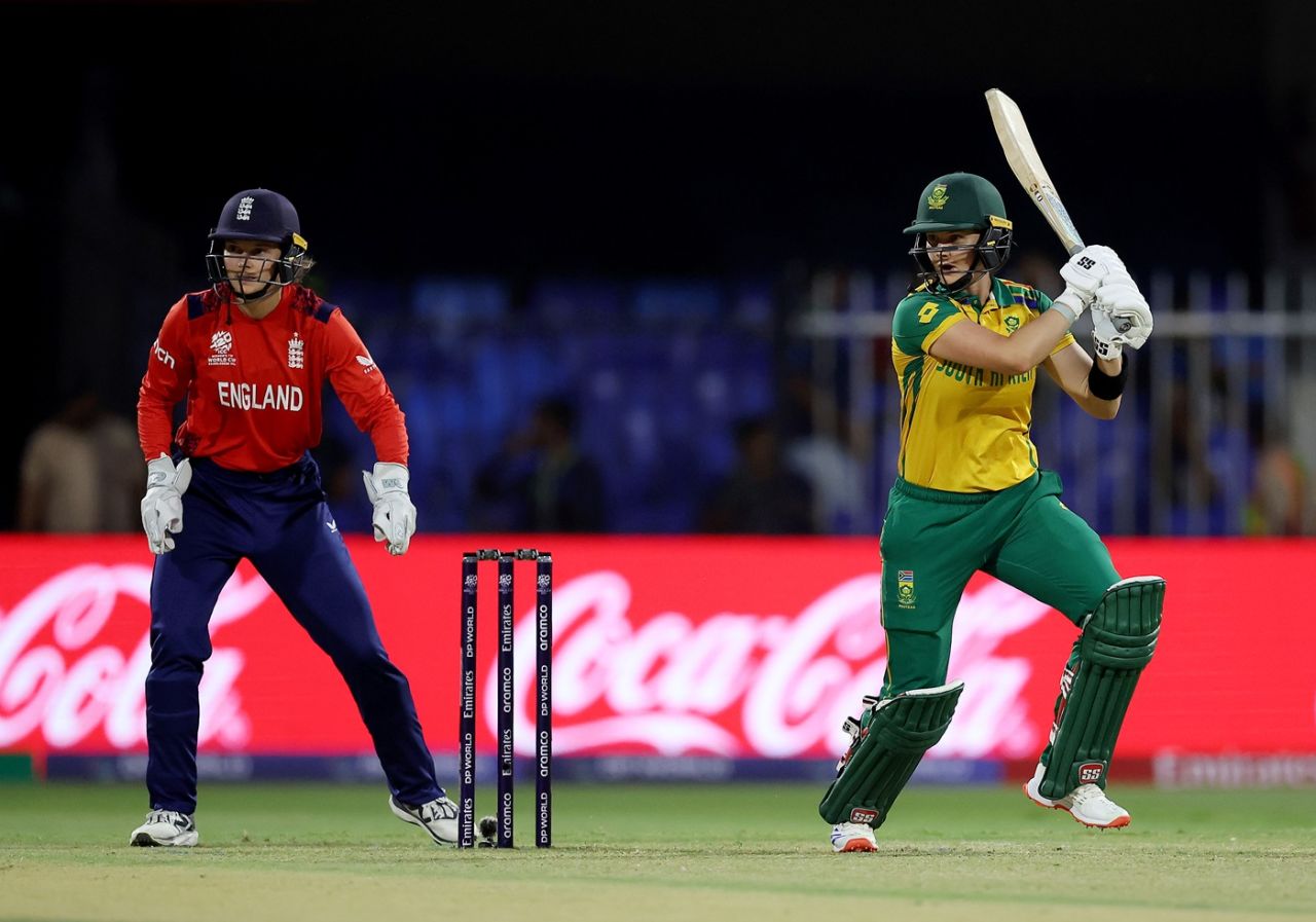 Laura Wolvaardt began her innings in style, England vs South Africa, Group B, Women's T20 World Cup, Sharjah, October 7, 2024