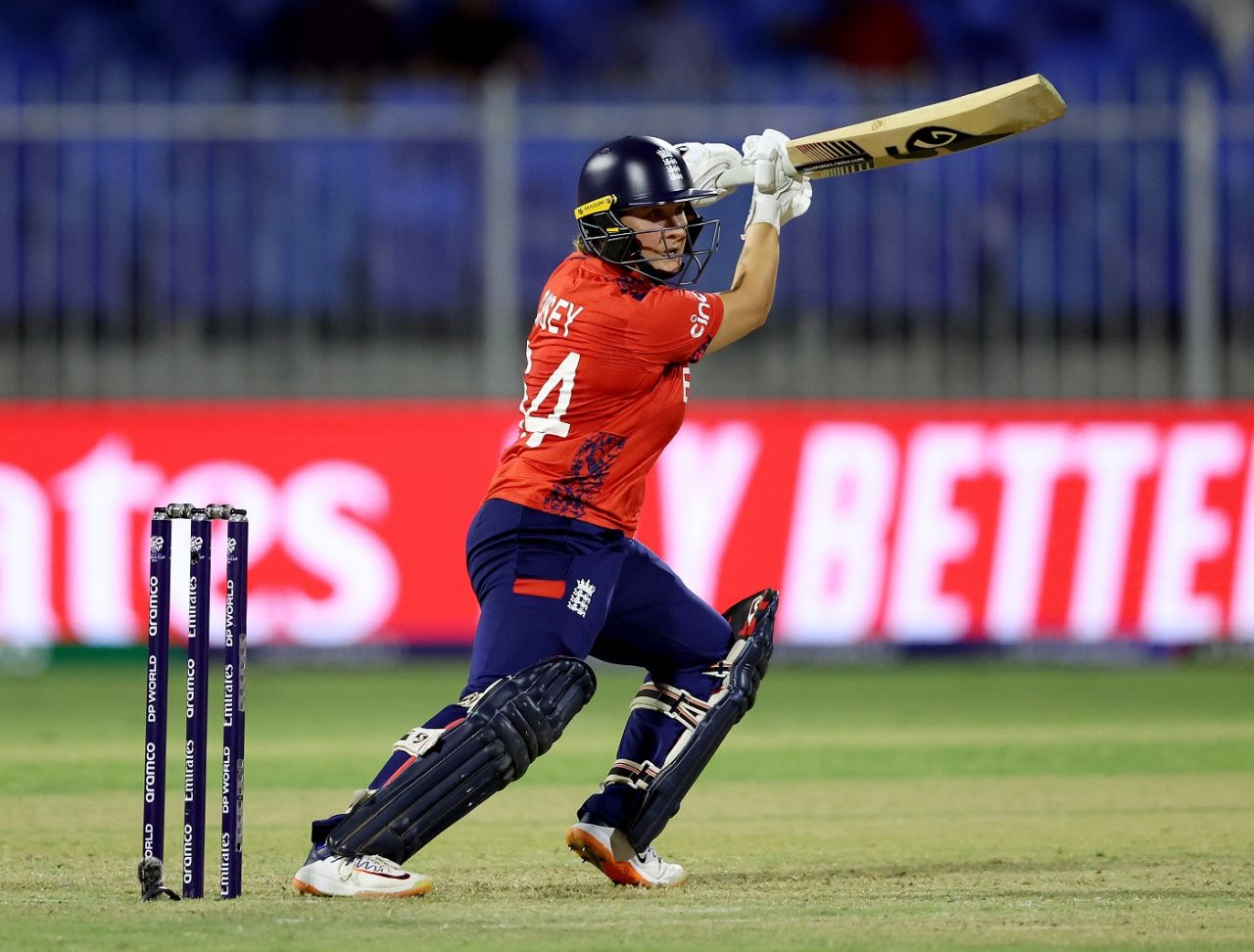 Alice Capsey couldn't make an early chance count, England vs South Africa, Group B, Women's T20 World Cup, Sharjah, October 7, 2024