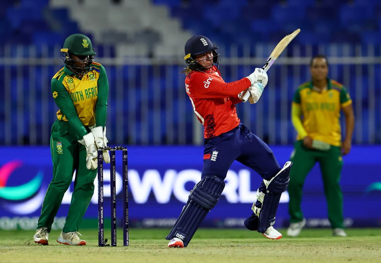 Danni Wyatt-Hodge goes on the attack, England vs South Africa, Group B, Women's T20 World Cup, Sharjah, October 7, 2024