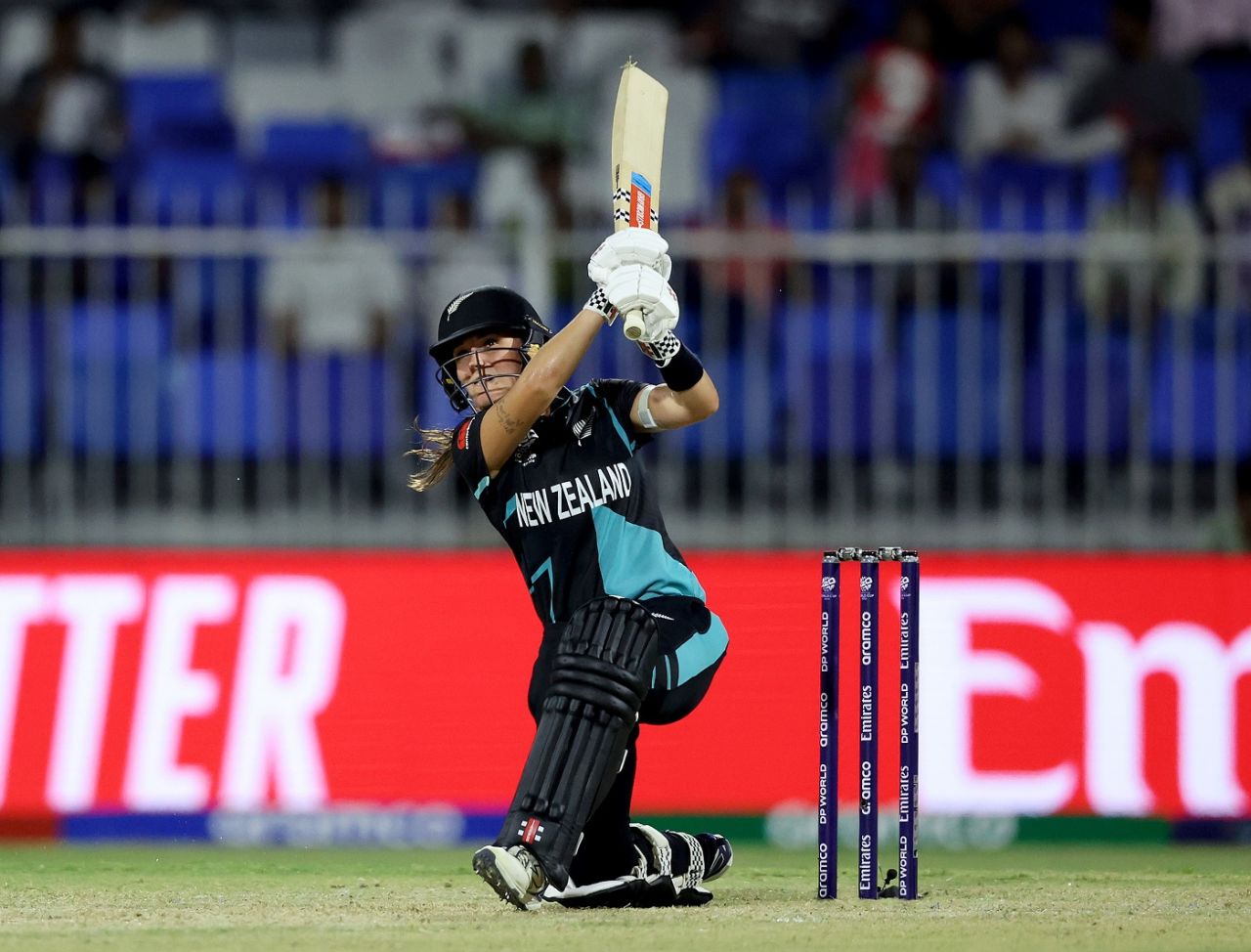 Amelia Kerr goes on the attack, Australia vs New Zealand, Group A, Women's T20 World Cup, Sharjah, October 8, 2024