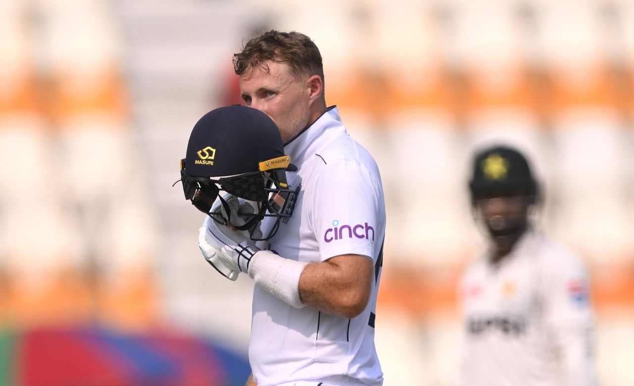 Joe Root got his 35th Test hundred, and his first in Pakistan, Pakistan vs England, 1st Test, Multan, 3rd day, October 9, 2024