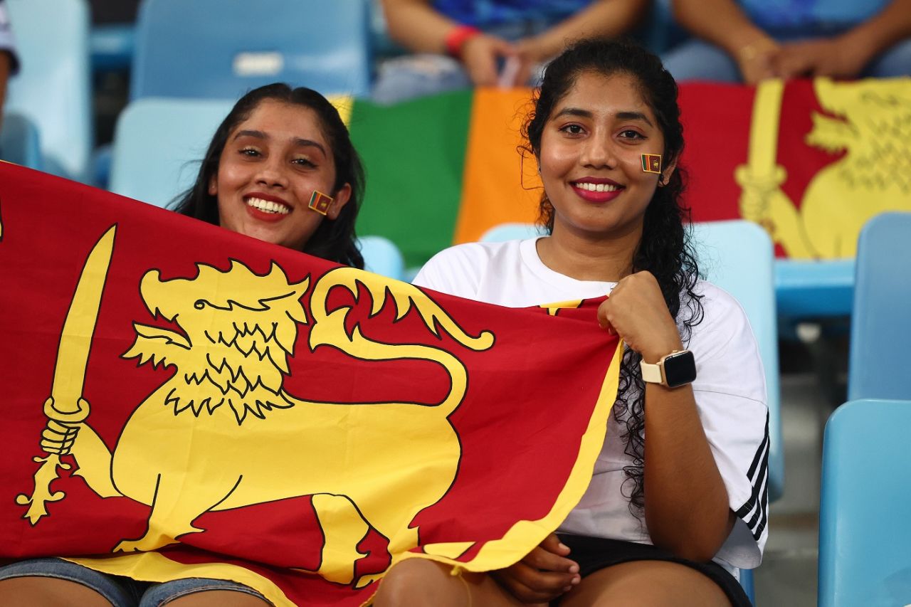 The Sri Lankans had plenty of support, India vs Sri Lanka, ICC Women's T20 World Cup, Dubai, October 9, 2024