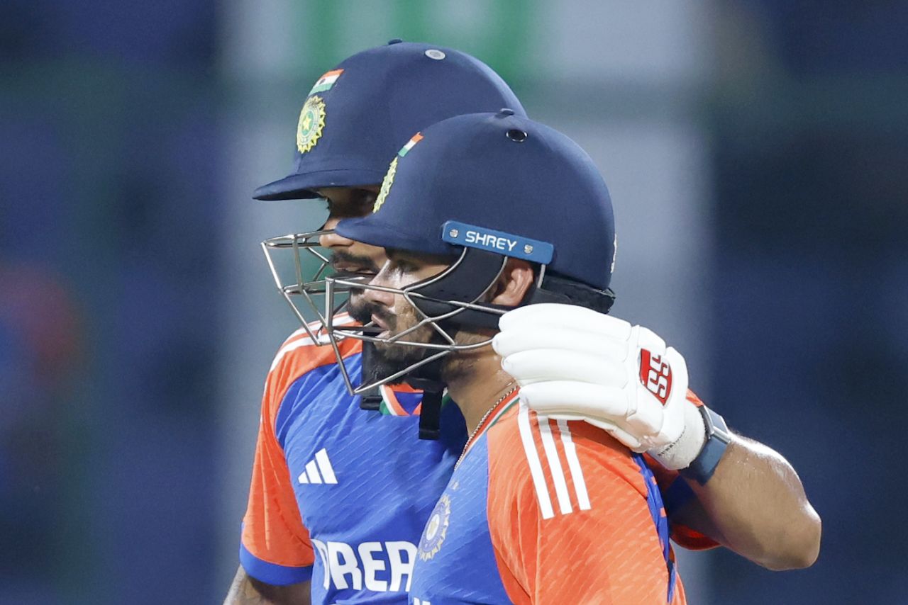 Nitish Kumar Reddy and Rinku Singh added 108 off 49 balls, India vs Bangladesh, 2nd T20I, Delhi, October 9, 2024