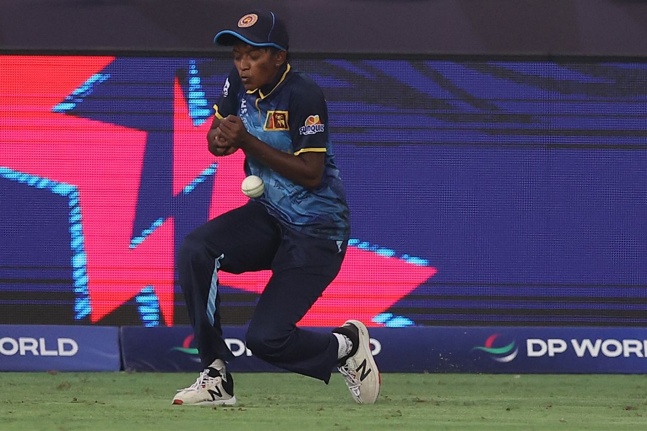 Kavisha Dilhari dropped Jemimah Rodrigues, India vs Sri Lanka, ICC Women's T20 World Cup, Dubai, October 9, 2024