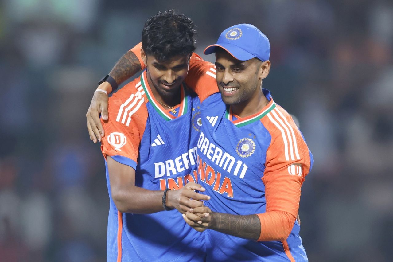 Washington Sundar struck in his first over, India vs Bangladesh, 2nd T20I, Delhi, October 9, 2024