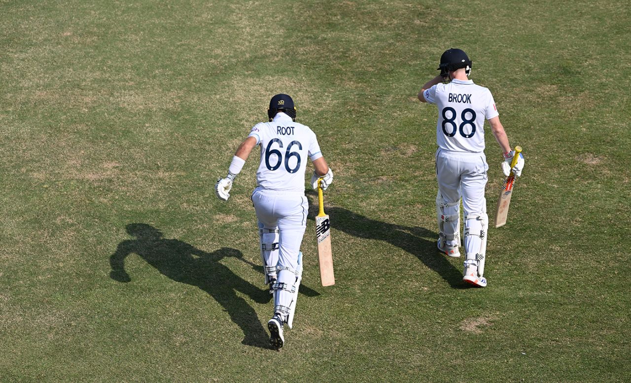 Joe Root and Harry Brook resumed their mammoth partnership, Pakistan vs England, 1st Test, Multan, 4th day, October 10, 2024