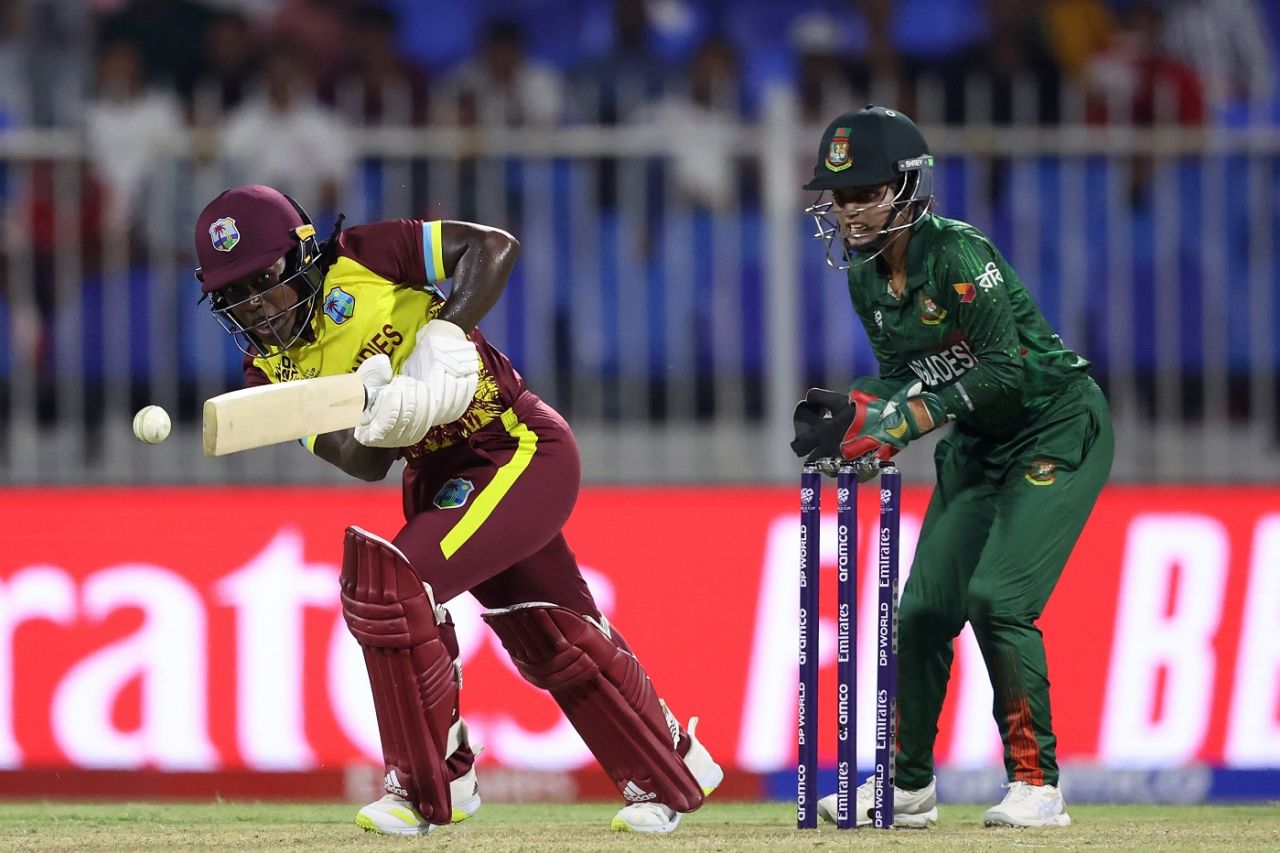 Deandra Dottin hastened the end of the game, Bangladesh vs West Indies, Women's T20 World Cup, Sharjah, October 10, 2024