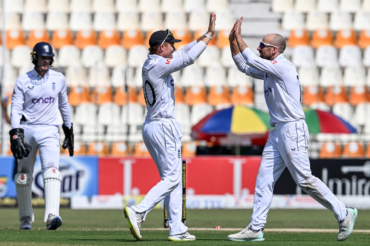 Jack Leach finished off Pakistan's resistance, Pakistan vs England, 1st Test, Multan, 5th day, October 11, 2024