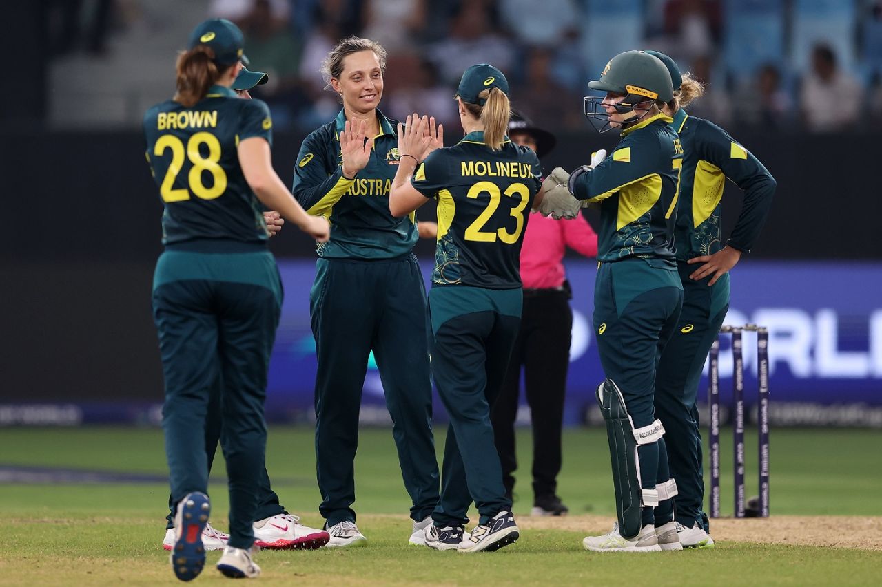 Ashleigh Gardner picked up all of her four wickets at the death, Australia vs Pakistan, Women's T20 World Cup, Dubai, October 11, 2024