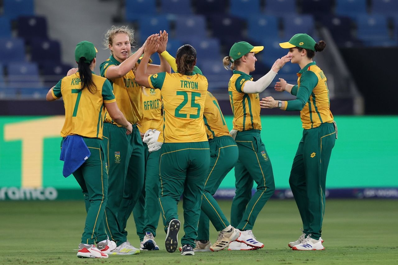 Annerie Dercksen dismissed Shathi Rani, Bangladesh vs South Africa, T20 World Cup 2024, Dubai, October 12, 2024