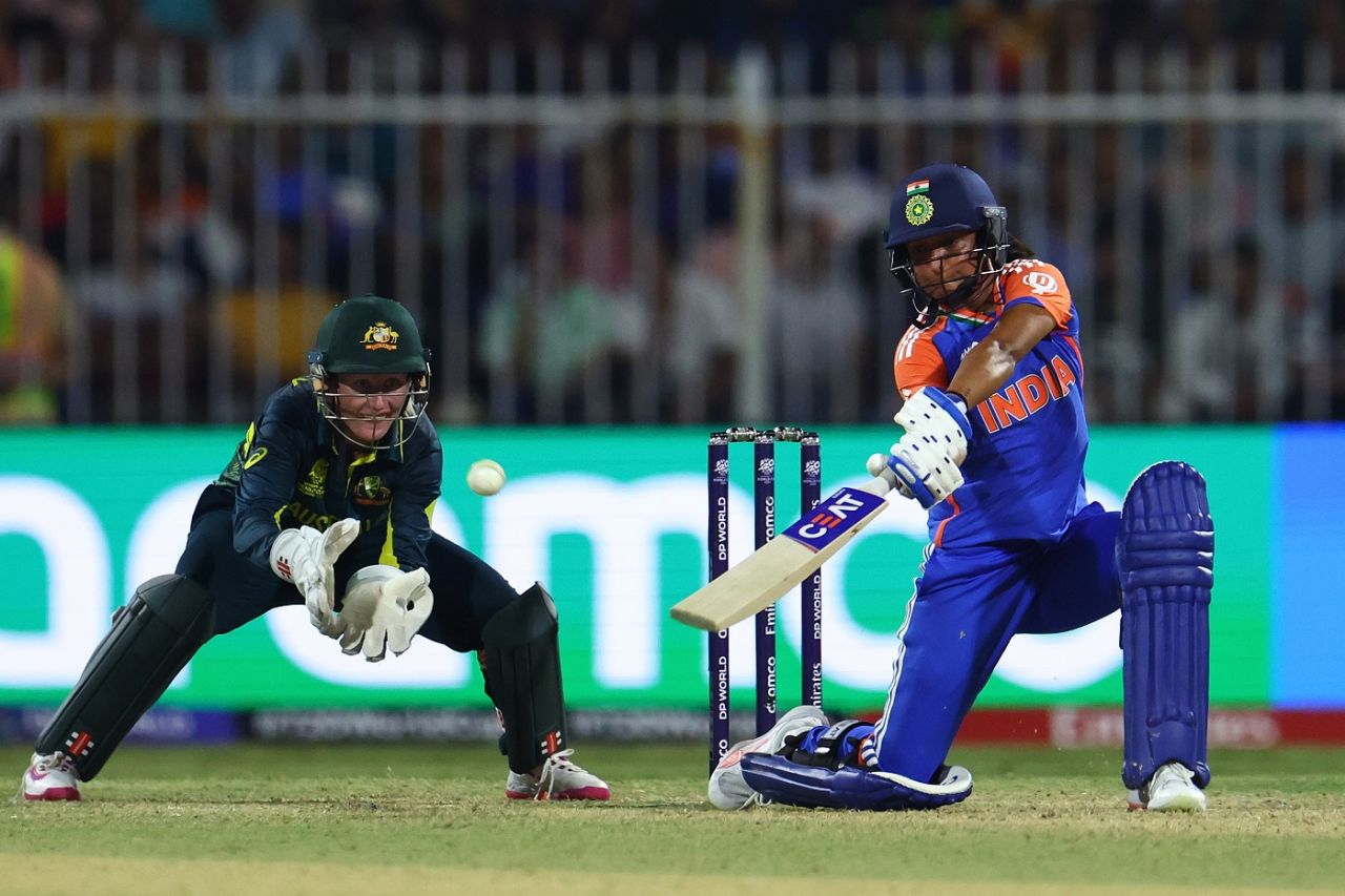 Harmanpreet Kaur targeted Ashleigh Gardner's last over, Australia vs India, Women's T20 World Cup, Sharjah, October 13, 2024
