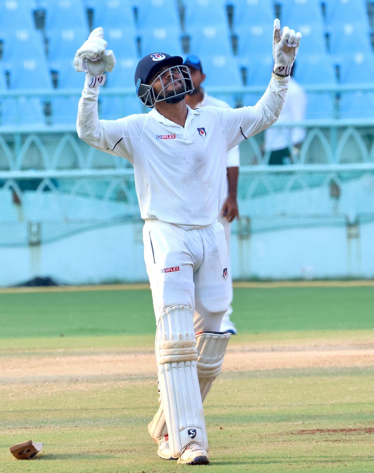 Priyam Garg hit an unbeaten century to help Uttar Pradesh earn a point, Uttar Pradesh vs Bengal, Ranji Trophy, 4th day, Lucknow, October 14, 2024