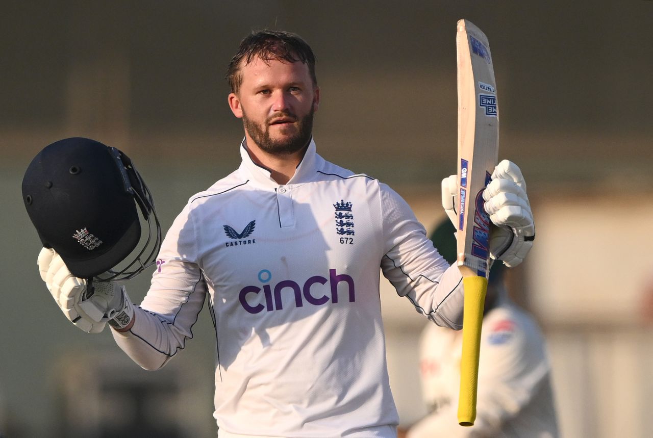Ben Duckett brought up his hundred off 120 balls, Pakistan vs England, 2nd Test, Multan, 2nd day, October 16, 2024