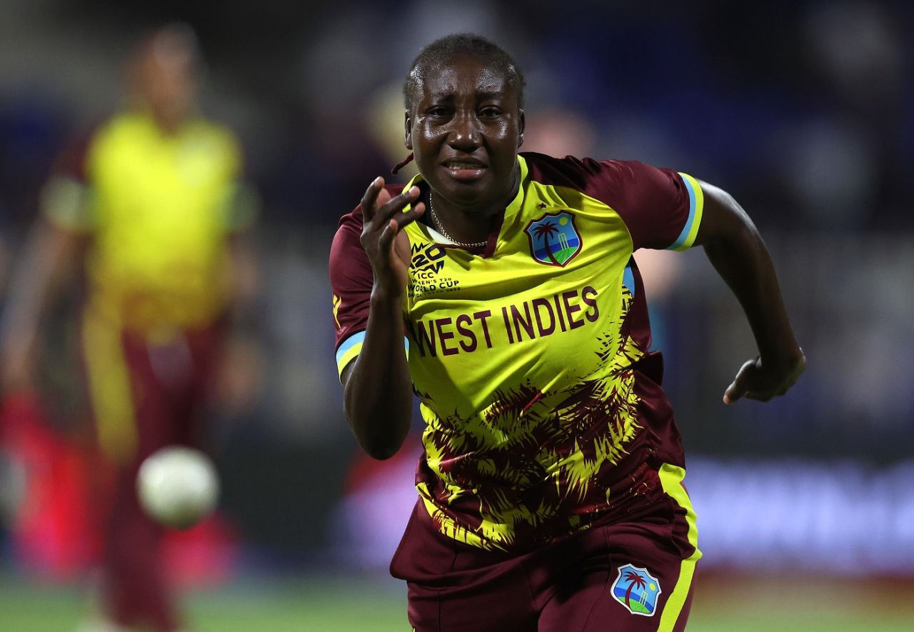 Stafanie Taylor was athletic on the field despite her dodgy knee, West Indies vs New Zealand, Women's T20 World Cup, Sharjah, October 18, 2024