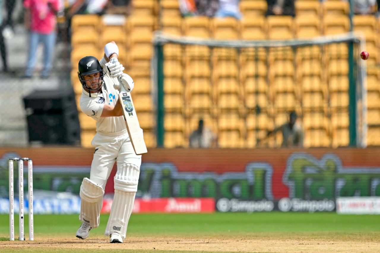 Will Young faced a stern challenge against the new ball, India vs New Zealand, 1st Test, Bengaluru, 5th day, October 20, 2024