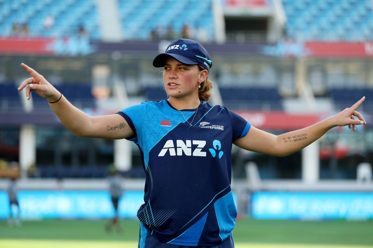Eden Carson heads into the final with two Player-of-the-Match performances, South Africa vs New Zealand, Women's T20 World Cup, final, Dubai, October 20, 2024