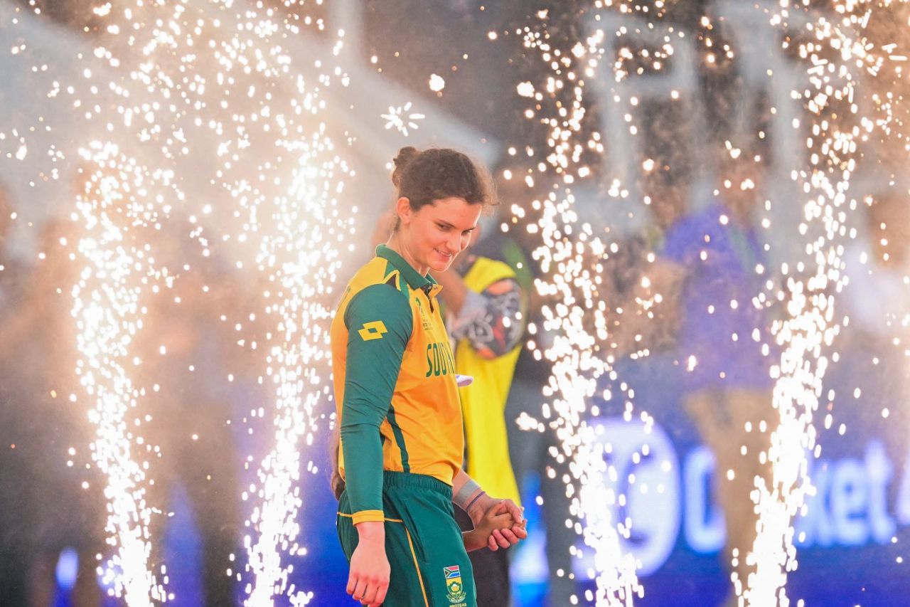 Laura Wolvaardt leads the team, South Africa vs New Zealand, Women's T20 World Cup, final, Dubai, October 20, 2024