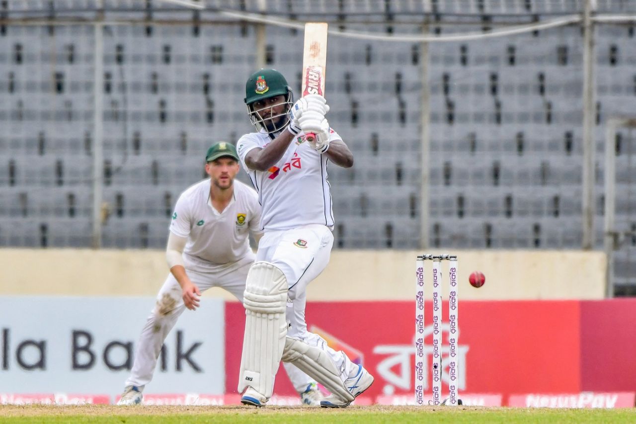 Jaker Ali got a half-century on debut, Bangladesh vs South Africa, 1st Test, Mirpur, 3rd day, October 23, 2024