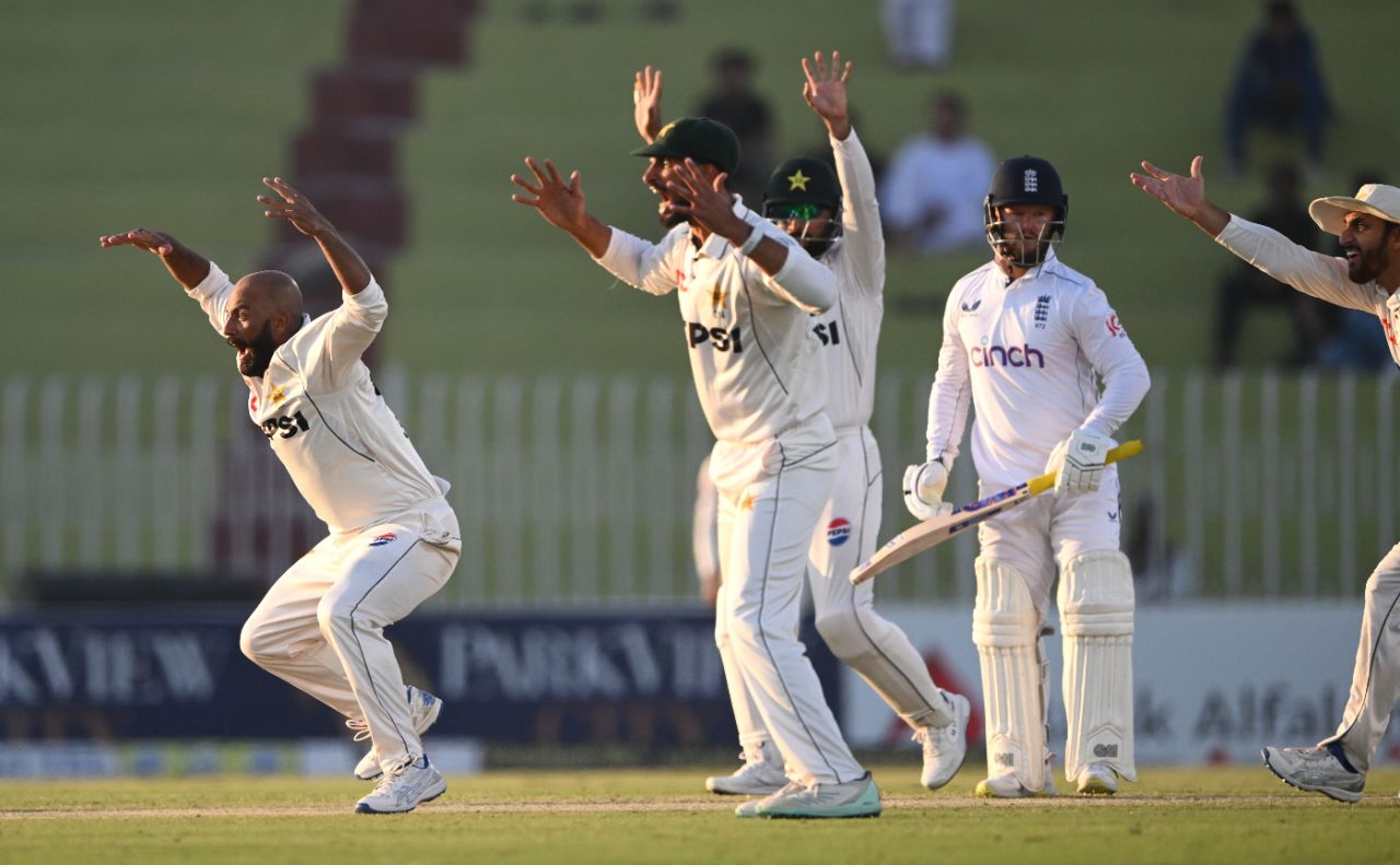 Sajid Khan dismissed Ben Duckett to trigger England's collapse, Pakistan vs England, 3rd Test, Rawalpindi, 2nd day, October 25, 2024