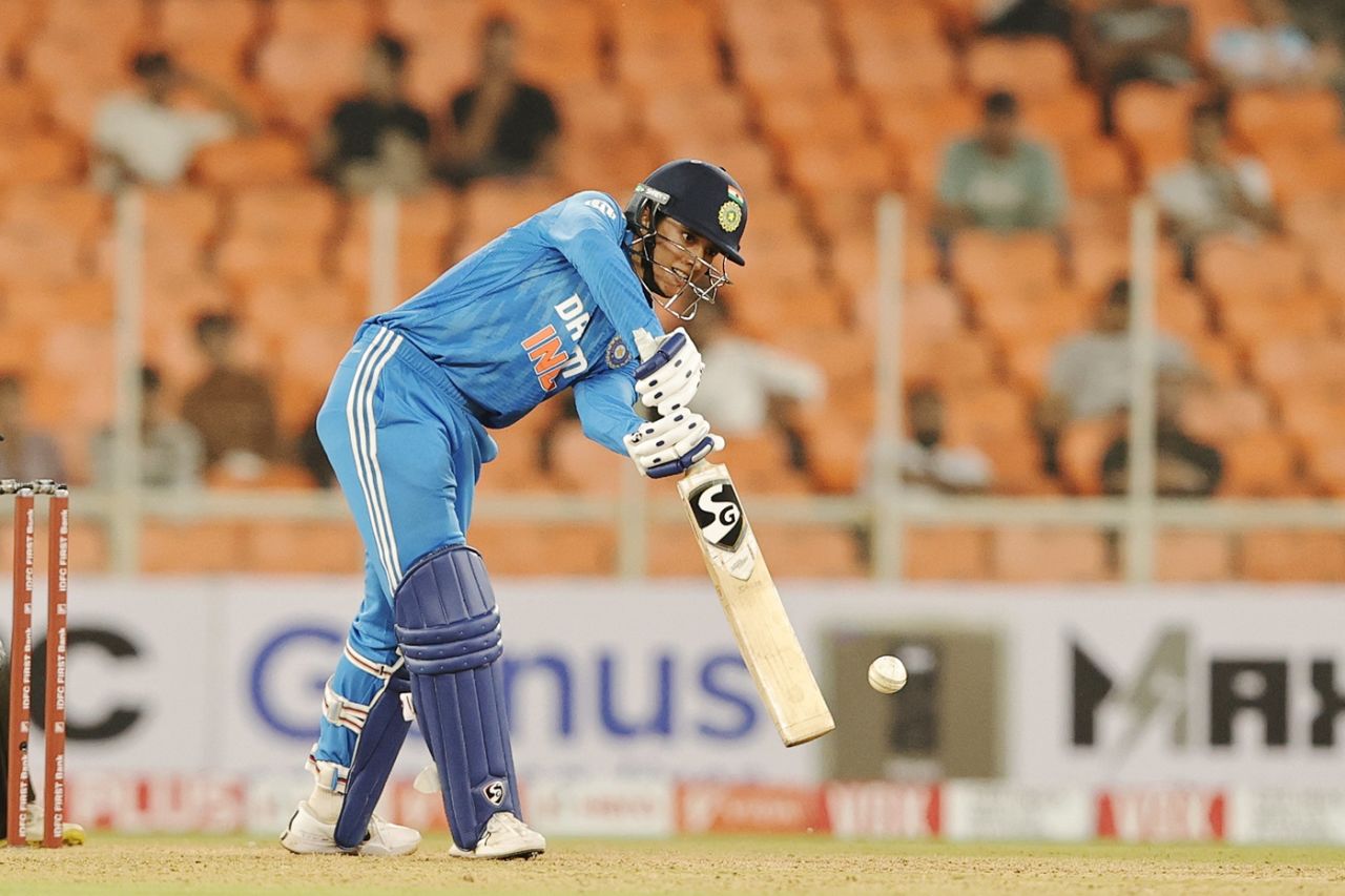 Smriti Mandhana played a solid innings, India vs New Zealand, 3rd Women's ODI, Ahmedabad, October 29, 2024