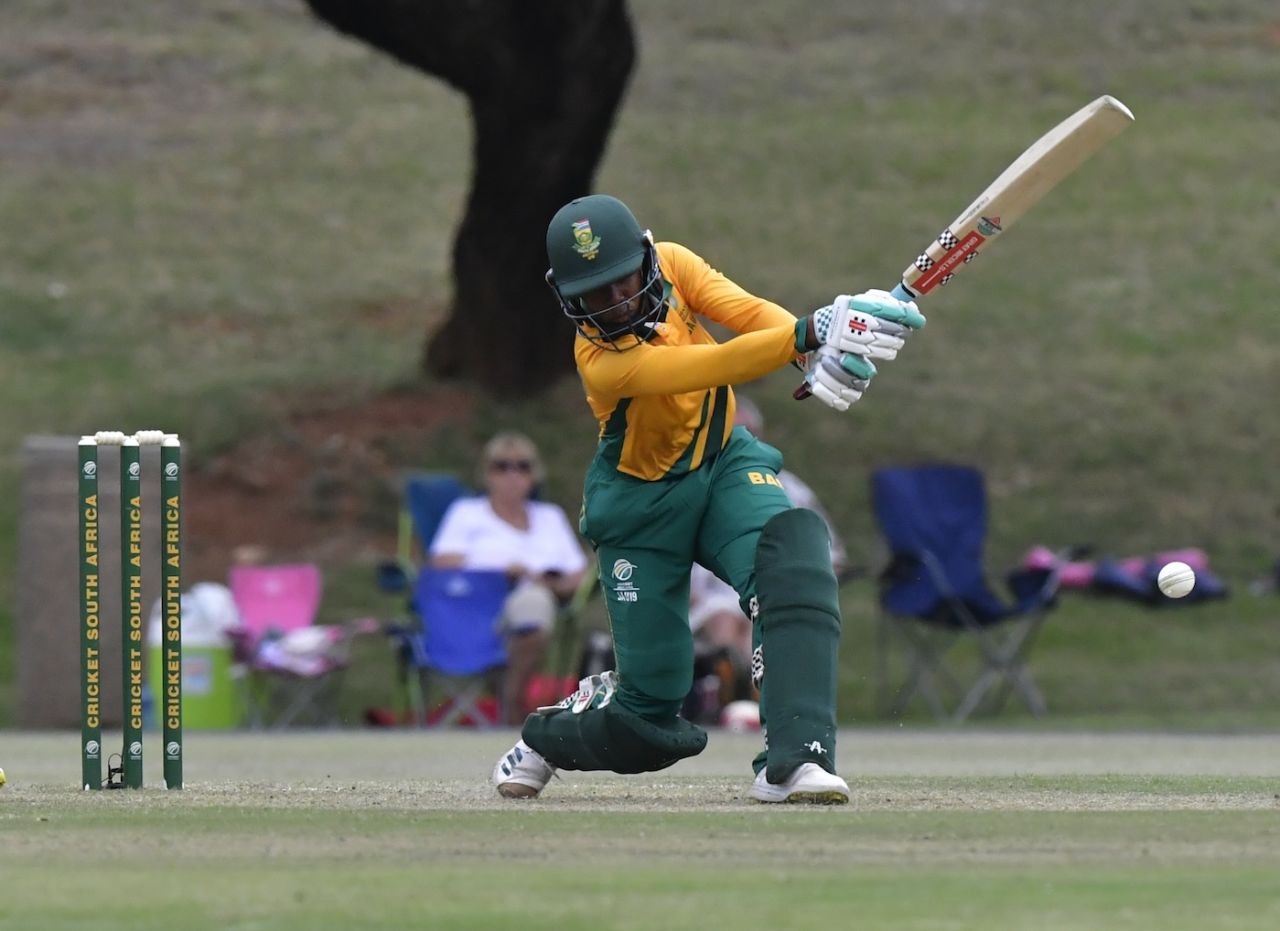 Karabo Meso scored a half-century in South Africa's victory, South Africa vs Ireland, 3rd Under-19 women's T20, Tshwane, October 30, 2024