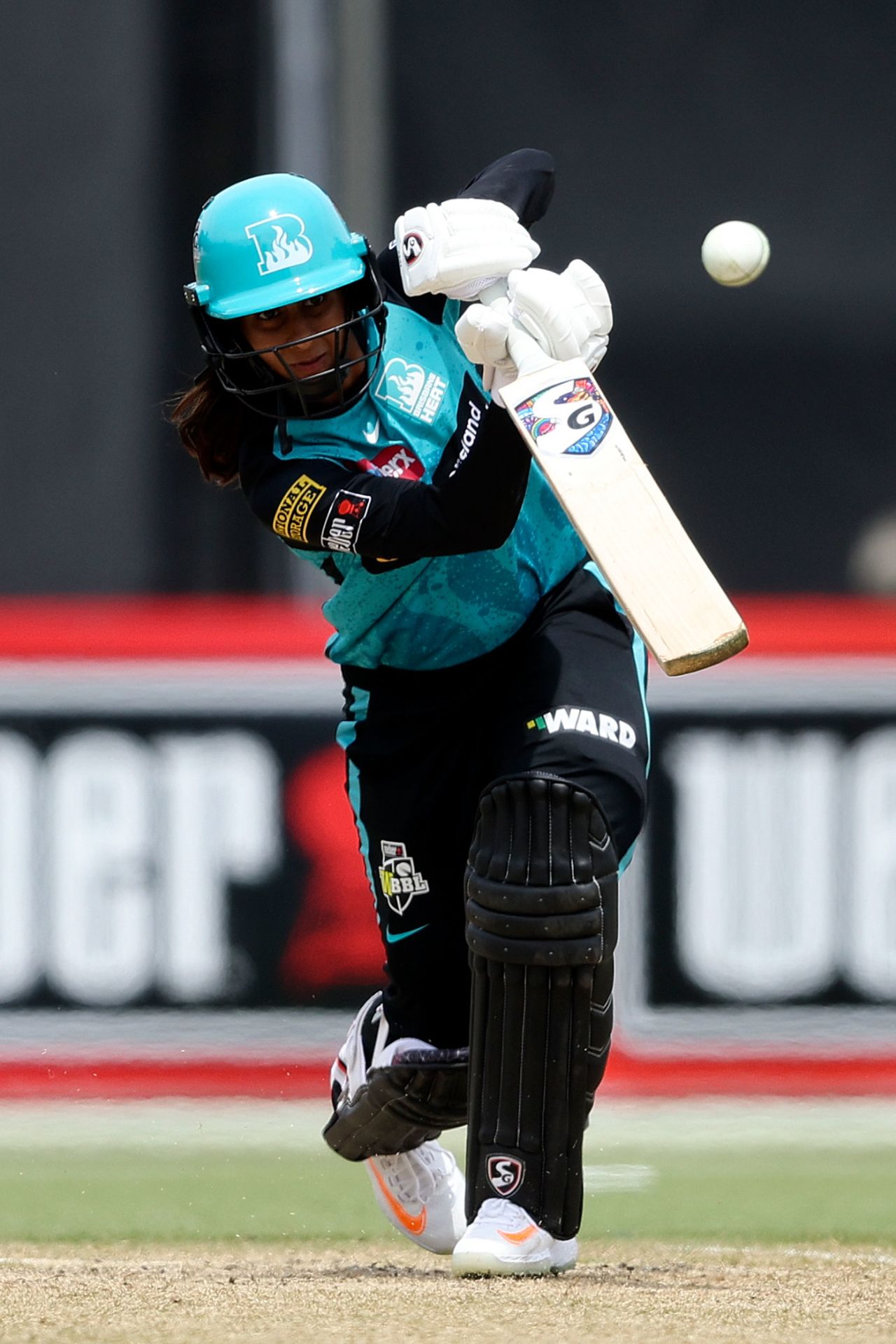 Jemimah Rodrigues took advantage of the power surge, Brisbane Heat vs Hobart Hurricanes, WBBL, Junction Oval, November 2, 2024