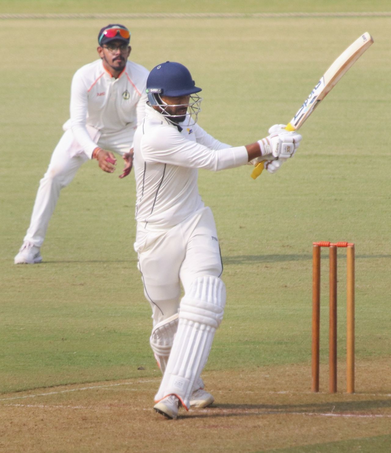Rishi Dhawan brings out the pull, Vidarbha vs Himachal Pradesh, Ranji Trophy 2024-25, Nagpur, November 6, 2024