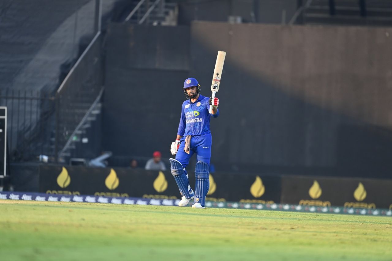 Mohammad Nabi scored his 17th ODI half-century, Afghanistan vs Bangladesh, 1st ODI, Sharjah, November 6, 2024