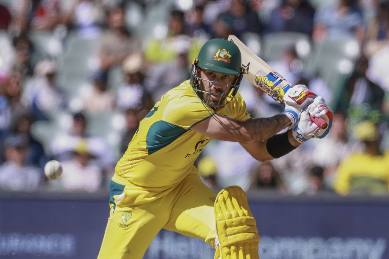 Glenn Maxwell came out to bat with his team in trouble, Australia vs Pakistan, 2nd ODI, Adelaide, November 8, 2024