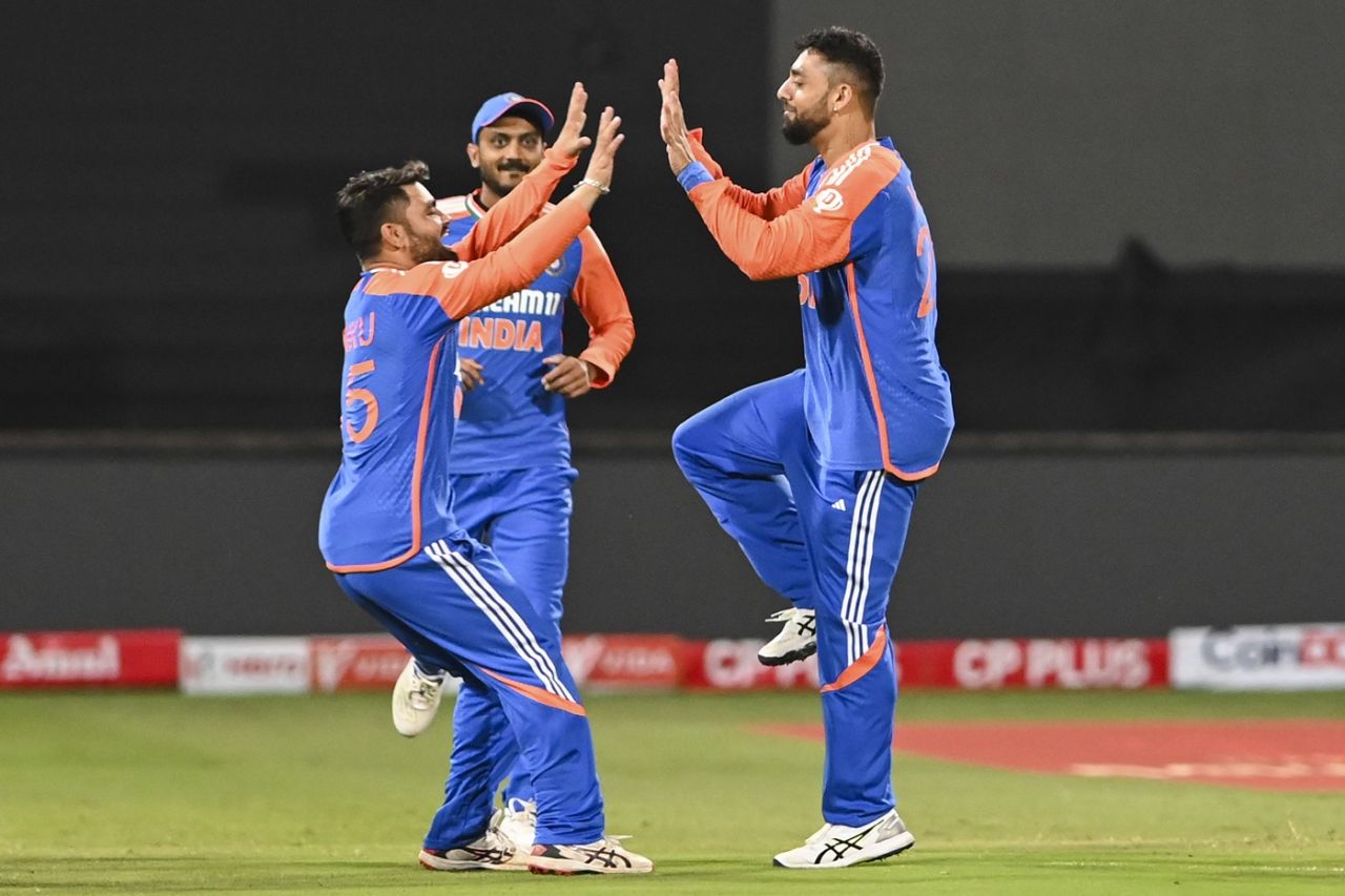 Varun Chakravarthy finished with 3 for 25, South Africa vs India, 1st T20I, Durban, November 8, 2024