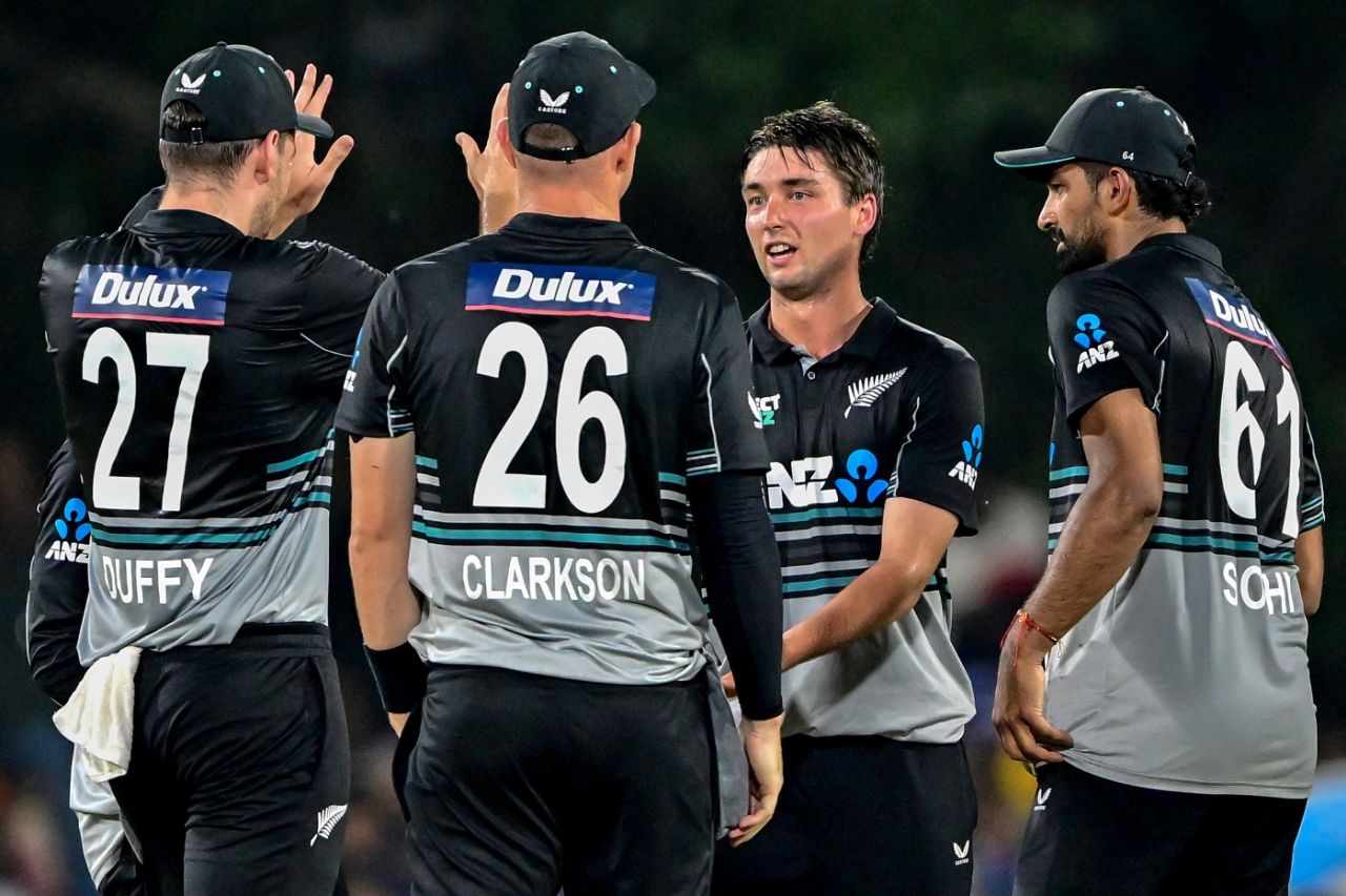Zakary Foulkes' three wickets went in vain