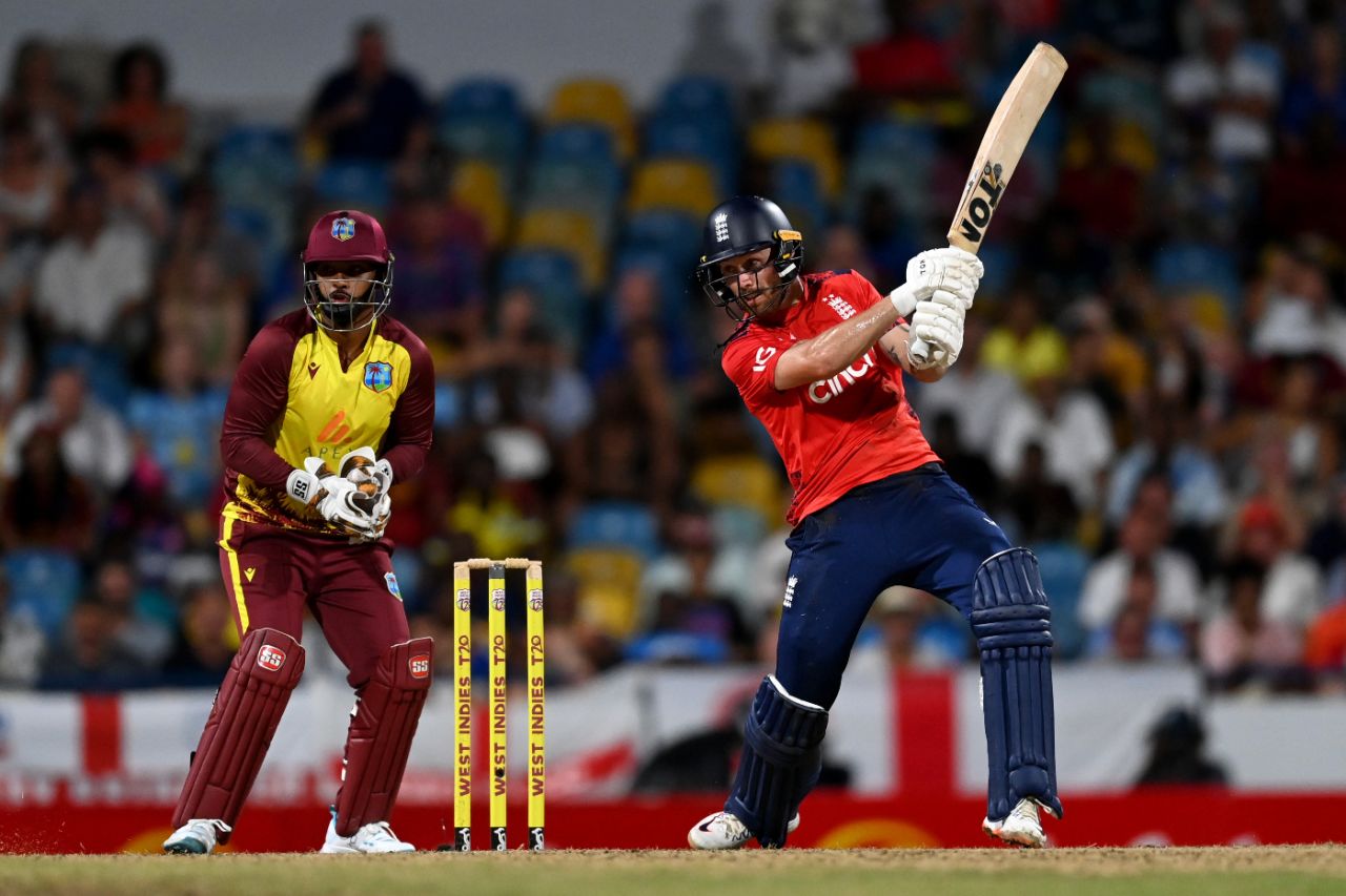 Phil Salt made a 25-ball fifty, West Indies vs England, 1st T20I, Barbados, November 9, 2024 