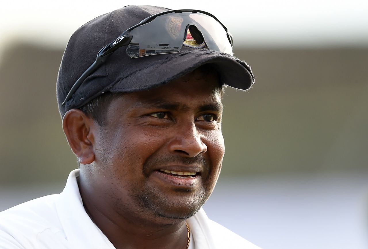 Rangana Herath during his last Test match, Sri Lanka v England, 1st Test, Galle, day three, November 8, 2018