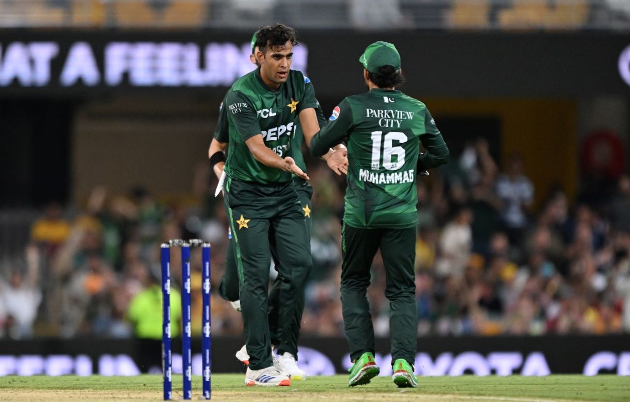 Abbas Afridi took two key wickets, Australia vs Pakistan, 1st T20I, Gabba, November 14, 2024