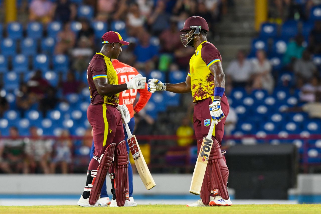 Romario Shepherd and Rovman Powell repaired the early damage, West Indies vs England, 3rd T20I, Gros Islet, November 14, 2024