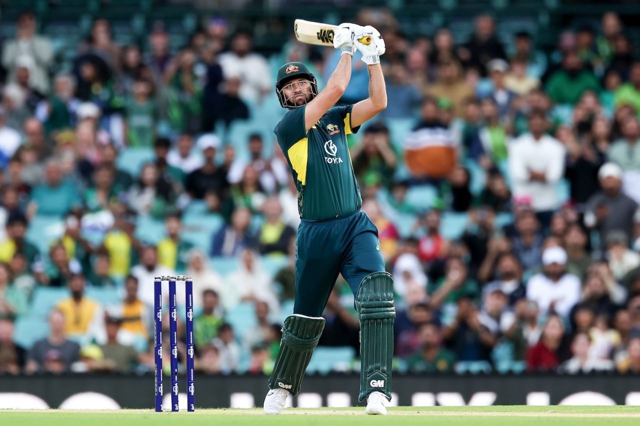 Matthew Short went after Naseem Shah in the second over, Australia vs Pakistan, 2nd T20I, Sydney, November 16, 2024