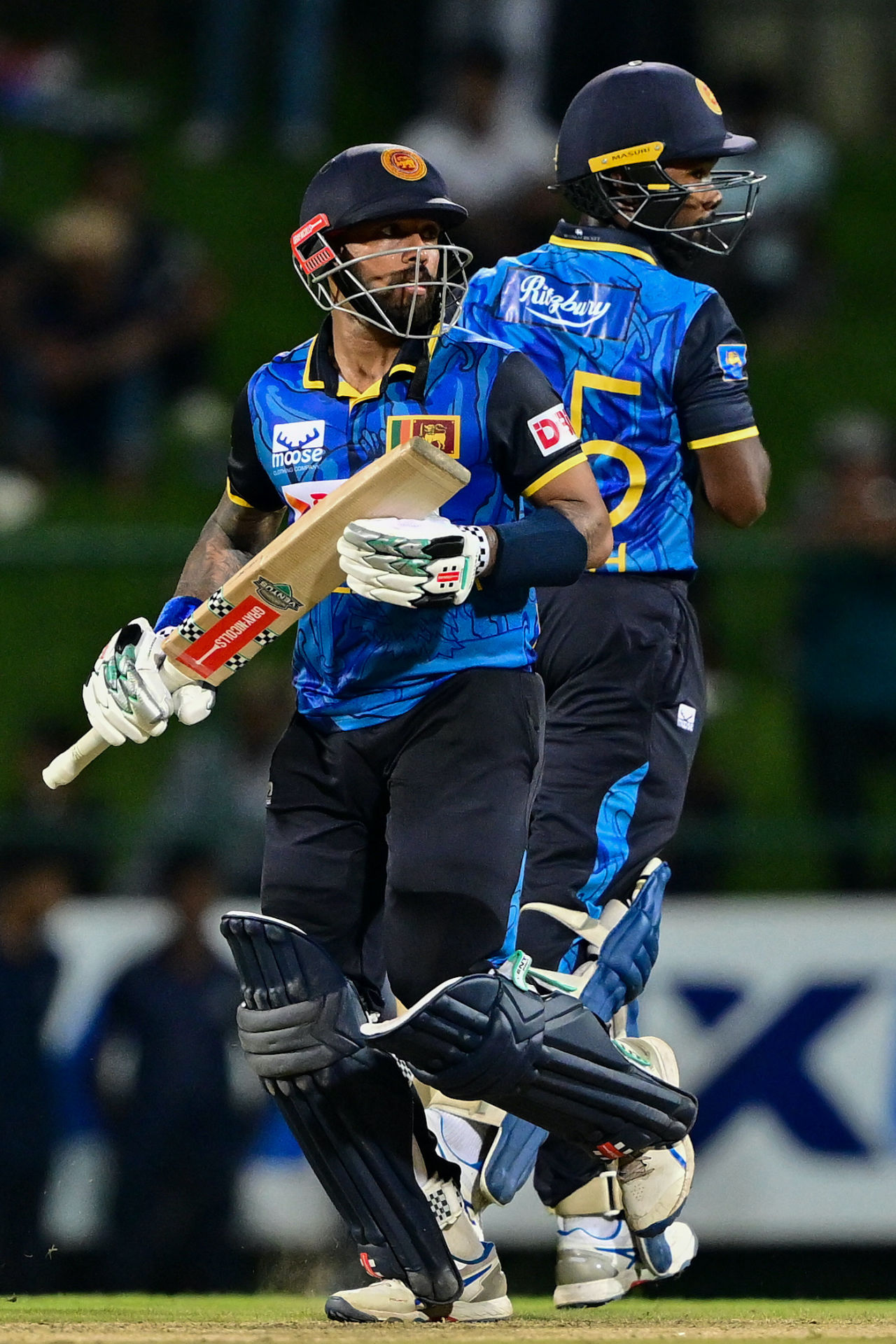 Kusal Mendis and Janith Liyanage added 39 crucial runs for the sixth wicket, Sri Lanka vs New Zealand, 2nd ODI, Pallekele, November 17, 2024