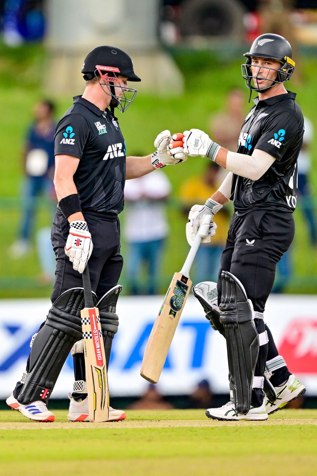 Henry Nicholls and Will Young had a solid stand despite an early wicket, Sri Lanka vs New Zealand, 3rd ODI, Pallekele, November 19, 2024