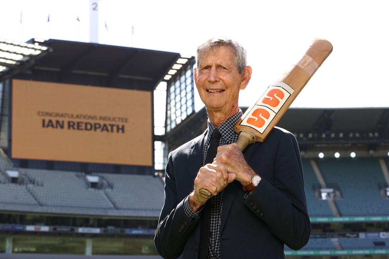 Ian Redpath on his induction to the Hall of Fame, Melbourne, January 27, 2023