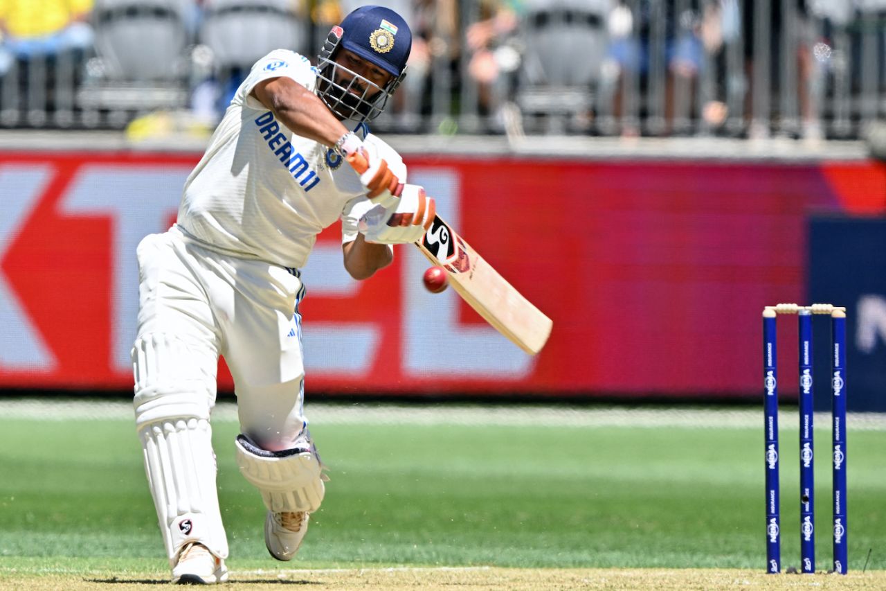 Rishabh Pant was India's most fluent batter, Australia vs India, 1st Test, Perth, 1st day, November 22, 2024