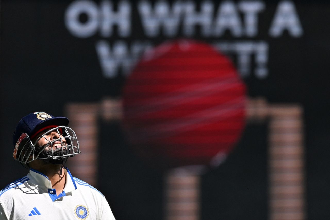 Rishabh Pant was disappointed after falling for 37, Australia vs India, 1st Test, Perth, 1st day, November 22, 2024