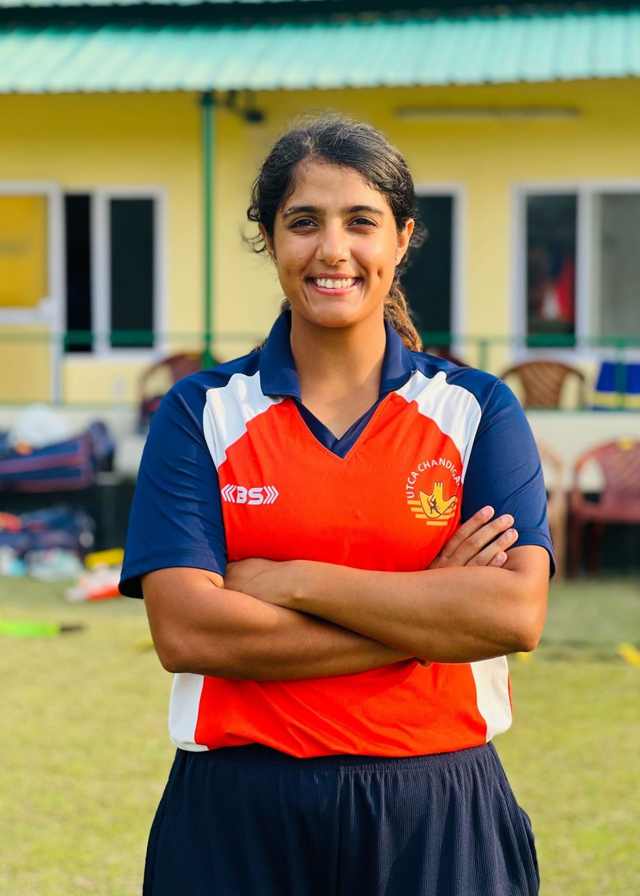 Parushi Prabhakar strikes a pose, Kolkata, October 2023